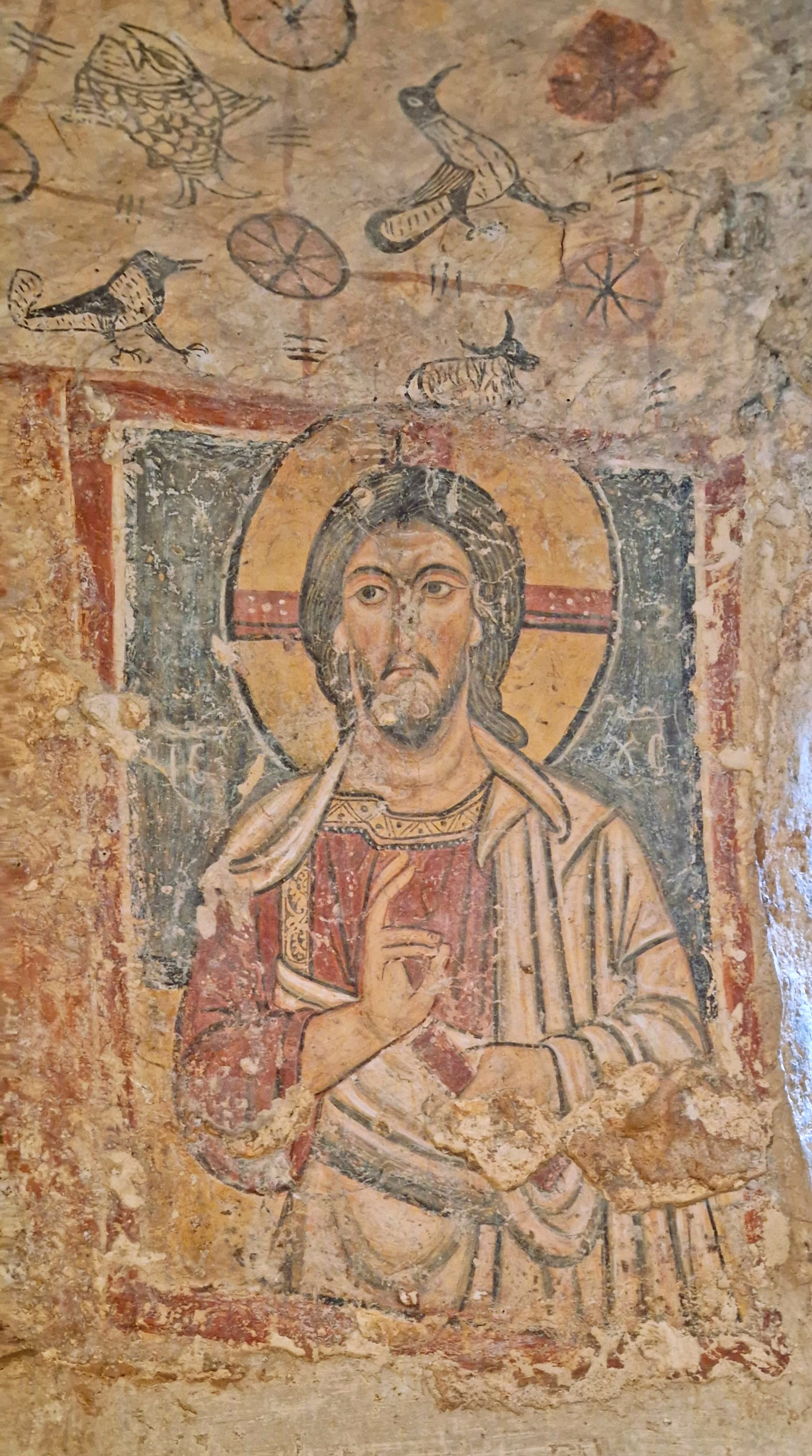 Fig. 6. Crypt of the Crucifix: Christ Pantocrator.